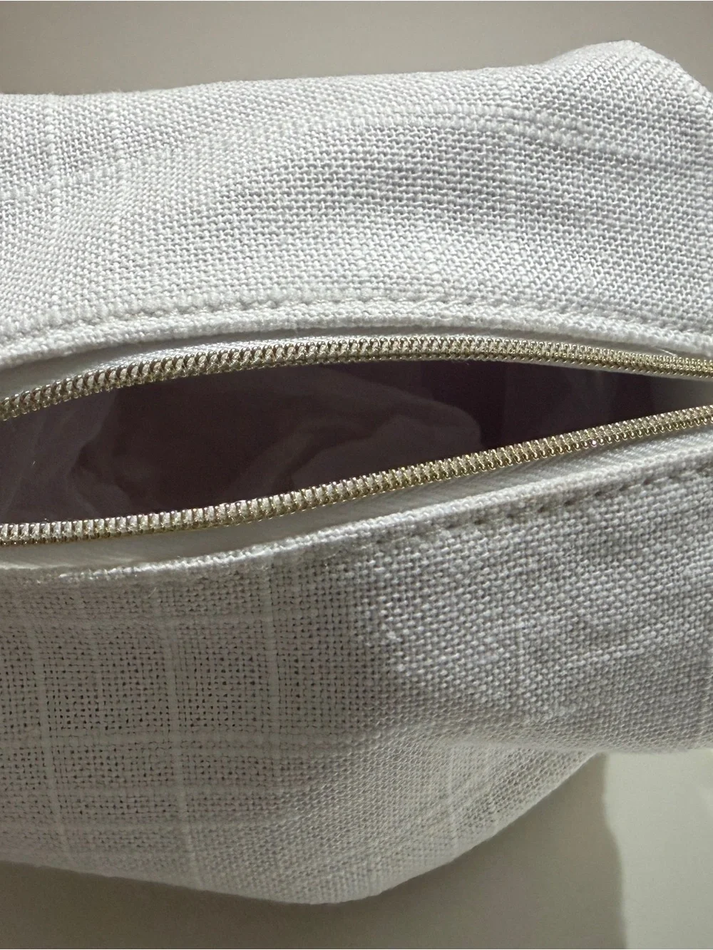 Dior white canvas